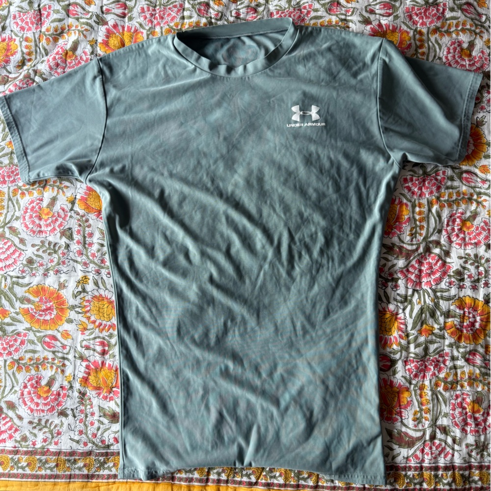 Vintage Under Armour MADE IN USA Heat Gear Compression Tee